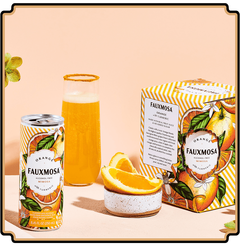 FAUXMOSA ORANGE with TURMERIC